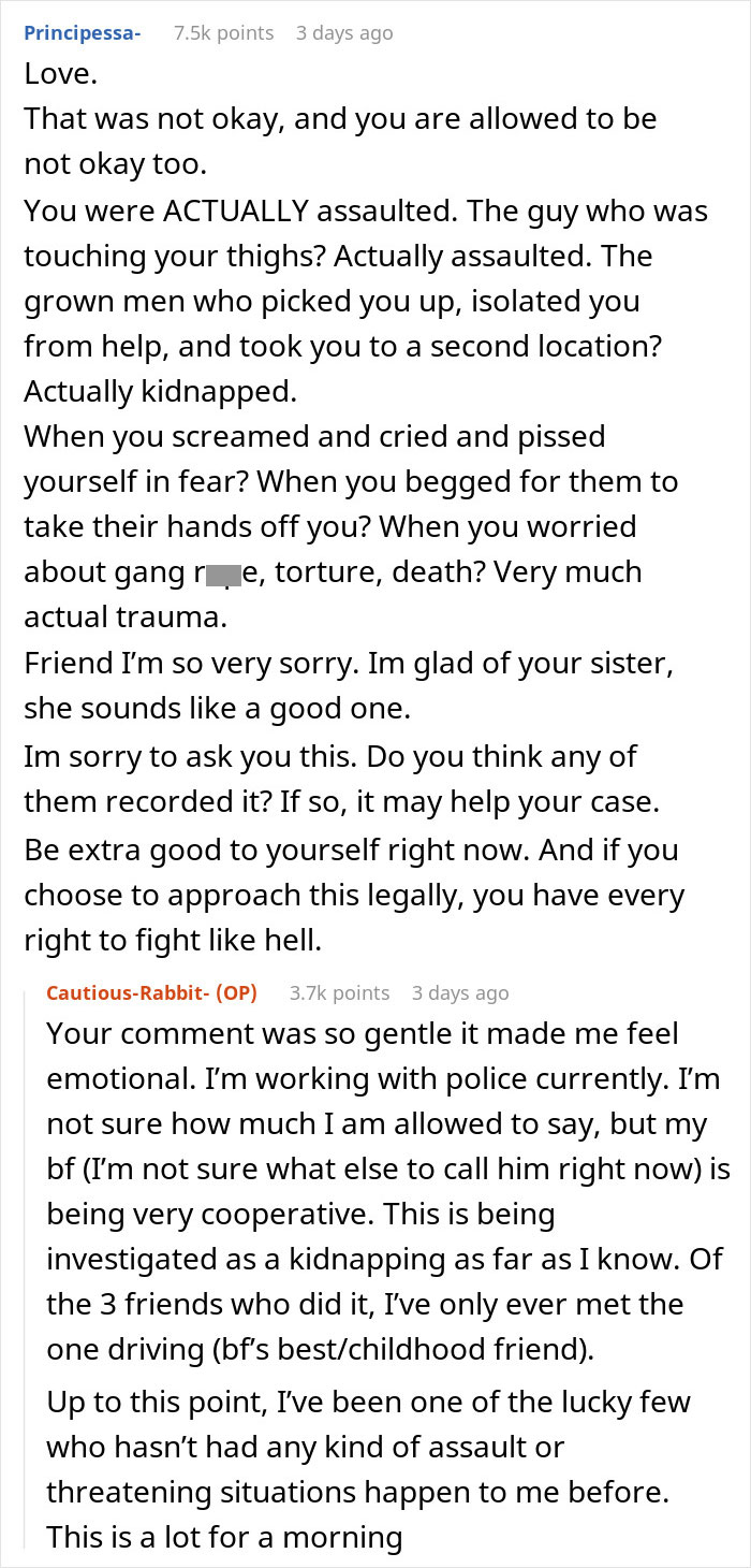 Woman Gets "Pretend" Kidnapped As A Proposal Surprise, Has A Mental Breakdown