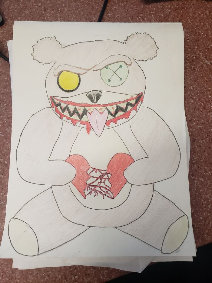 Got Bored And Did This At Work Last Year