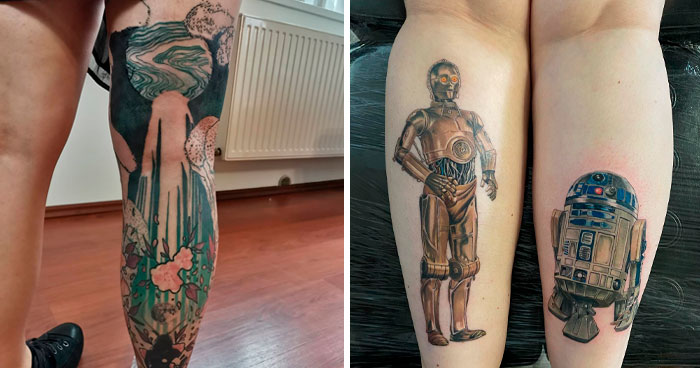 97 Awesome Lower Leg Tattoos We Found On The Internet