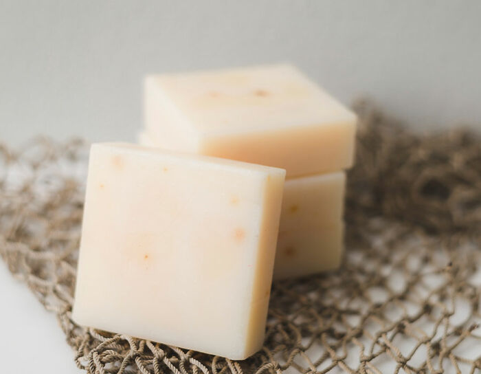 pieces of square cheese