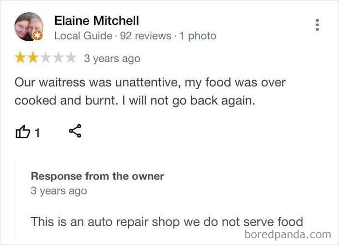 The Food At This Shop Sucked!