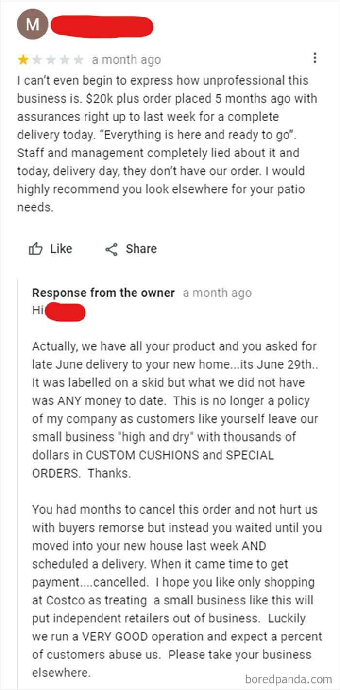 1 - Star Review Fail