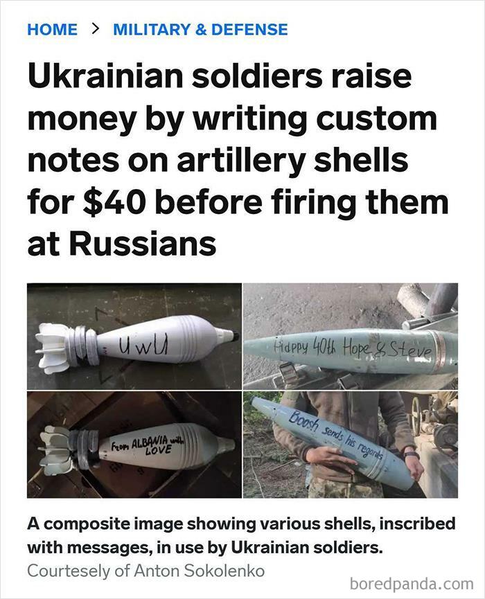 Imagine getting hit by a freakin' UwU shell