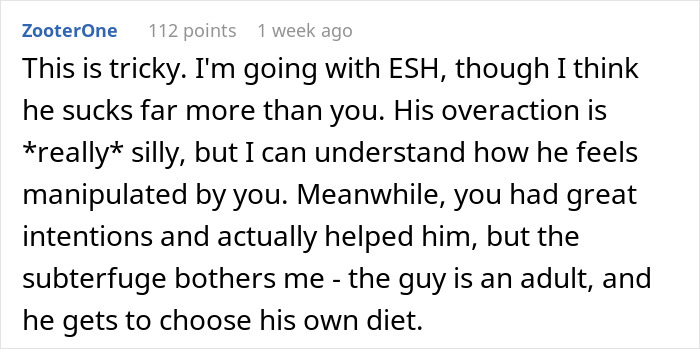 &ldquo;He&rsquo;s Been Feeling A Lot Better The Past Few Months&rdquo;: Boyfriend Explodes After He Finds Out His GF Has Been Making His Food Healthier