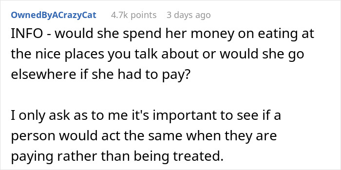 "Am I A Jerk For Refusing To Take My Girlfriend To Nice Places Because She Eats Like A Kid?" "Am I A Jerk For Refusing To Take My Girlfriend To Nice Places Because She Eats Like A Kid?"