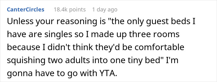 Woman Wonders If She Is A Jerk For Making Her Daughter Sleep Separately From Her Wife
