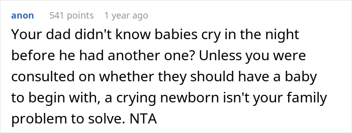 Parents Put 2-Month-Old Baby In Teen Brother's Room Because Dad Can't Sleep, He Finally Loses It