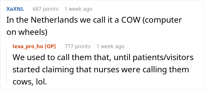 Nurse Takes Heat From Boss For Her Malfunctioning Workstation, Dumps It In Her Office To Get Her Off Her Back Nurse Takes Heat From Boss For Her Malfunctioning Workstation, Dumps It In Her Office To Get Her Off Her Back