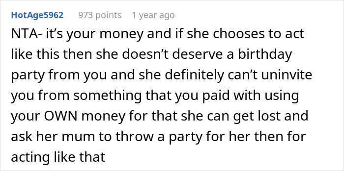Man Gets Called A “Bad Dad” Over Inability To Buy Daughter $5K Worth Of Gifts, Stepmom Cancels The Teen’s Birthday Party In Return Man Gets Called A “Bad Dad” Over Inability To Buy Daughter $5K Worth Of Gifts, Stepmom Cancels The Teen’s Birthday Party In Return