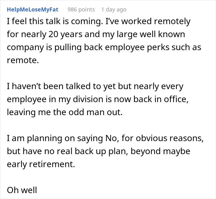 "She Should Expect My Resignation By The End Of The Day": Boss Regrets Demanding Her Best Employee Come To The Office More Often