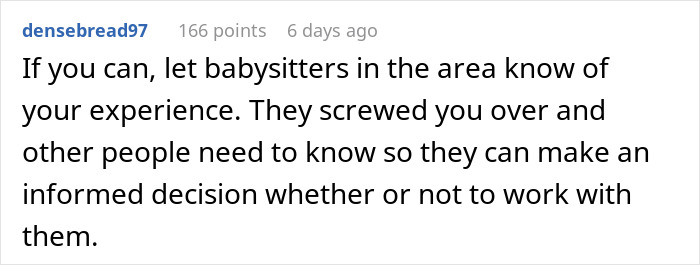 "The Price For Those 3 Days Was Going To Be $840": Babysitter Asks Parents To Still Pay Her For Her Service When They Cancel Last Minute