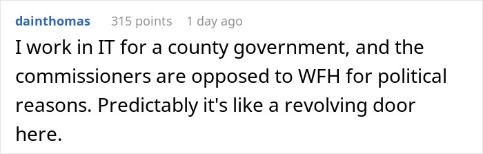 Company Breaks Promise That &ldquo;Working From Home Would Be Permanent&rdquo; And Workers Are Angry