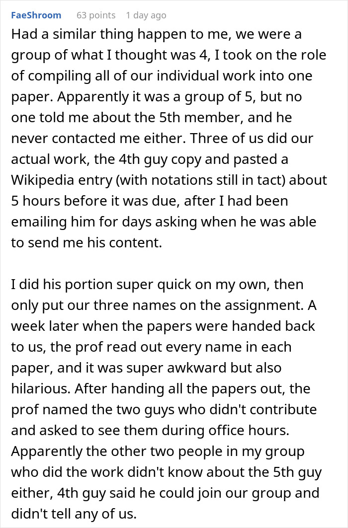 &ldquo;You&rsquo;re A Woman And Will Do As I Say&rdquo;: Guy Demands His Classmate Do His Part Of Group Presentation, She Maliciously Complies