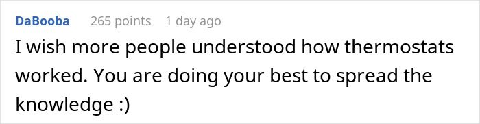 Person Is Sick And Tired Of Roommates Setting The Thermostat To Extreme Temperatures, Decides To Teach Them A Lesson