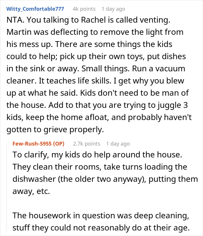 10 Y.O. Is Defended By His Mother Against Relative&rsquo;s Inappropriate Parentification Attempts