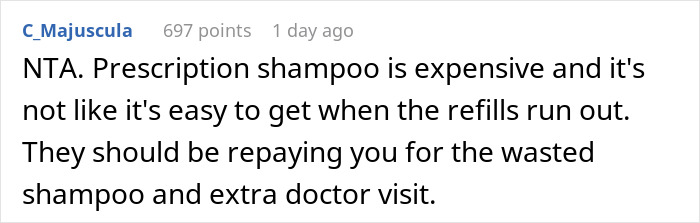 Parent Teaches Their Adult Children A Lesson After They Repeatedly Turn Their Medicated Shampoo Bottle Upside Down