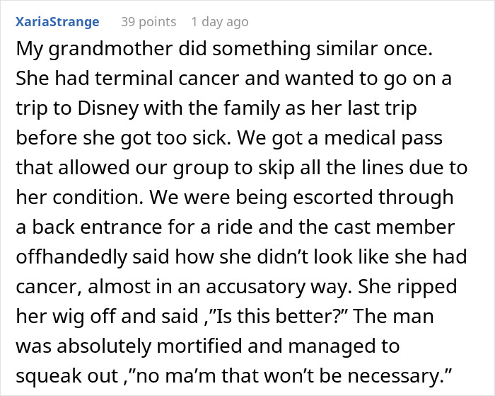 Patient Calls This Nurse's Wig "Unprofessional", Regrets It When She Takes It Off
