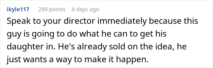 Efficient Employee Asks For A Raise, New Manager Threatens To Replace Them With His Teen Daughter At A Cheaper Rate Efficient Employee Asks For A Raise, New Manager Threatens To Replace Them With His Teen Daughter At A Cheaper Rate