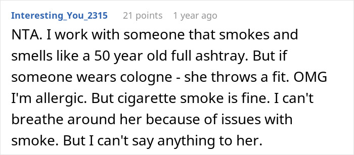 Person Avoids Coworker Who Stinks Of Cigarettes Until She Asks Why She Is Treated Differently, But Is &ldquo;Crushed&rdquo; By The Answer