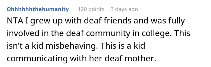 Man Leaves Dinner After His Future SIL Calls His Deaf Wife Defective And His 3 Y.O. Daughter Impolite For &ldquo;Banging On The Table&rdquo;