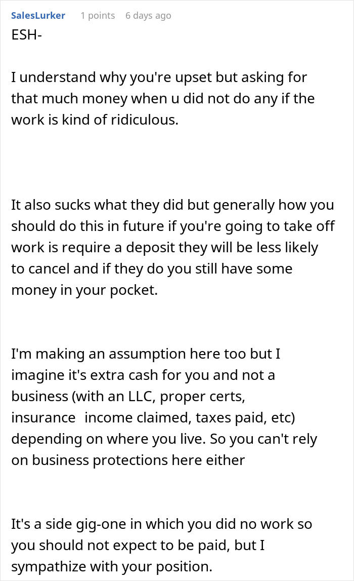 "The Price For Those 3 Days Was Going To Be $840": Babysitter Asks Parents To Still Pay Her For Her Service When They Cancel Last Minute