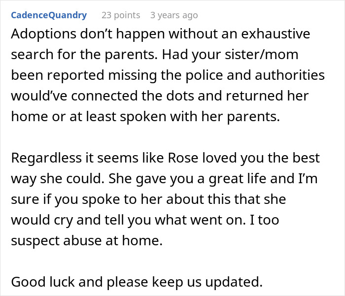 "I Connected The Dots": 19-Year-Old Seeks Online Advice After Discovering His Sister Lied About Her Identity For Years