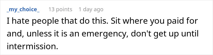 &ldquo;She Flat-Out Refuses To Move&rdquo;: Entitled Woman Ignores Theater Policy, Ends Up Learning Lesson The Embarrassing Way