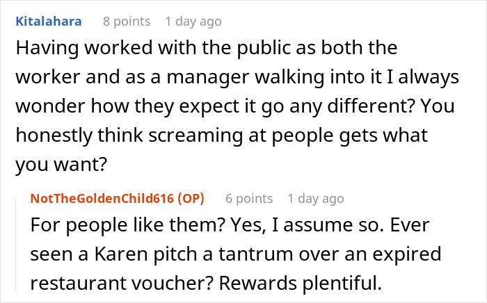 Karen Tries To Intimidate Worker, Demanding They &ldquo;Do Their Job&rdquo; And Help Her, So They Maliciously Comply