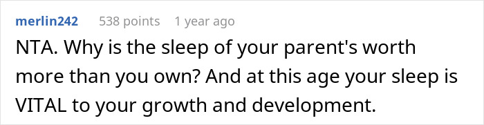 Parents Put 2-Month-Old Baby In Teen Brother's Room Because Dad Can't Sleep, He Finally Loses It