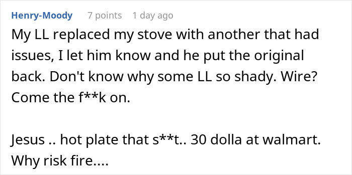 Landlord Won’t Listen To Tenant And Fix Stove For $500, Pays $10K Instead Landlord Won’t Listen To Tenant And Fix Stove For $500, Pays $10K Instead