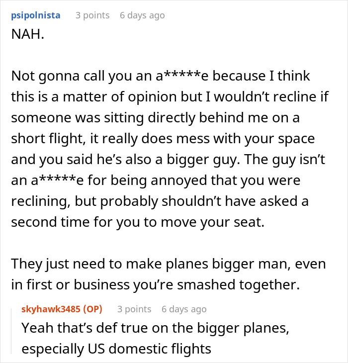 &ldquo;She Reiterated That I Was Entitled To Recline My Seat&rdquo;: Guy Asks For Flight Attendant&rsquo;s Backup After Being Criticized By The Passenger Behind Him