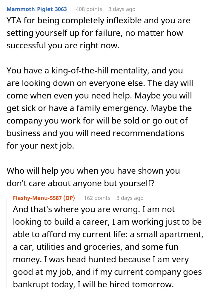 Childfree Coworker Says She Has Plans Instead Of Helping Colleague, Defends Herself Online After Colleague Catches Her Having A Solo Picnic