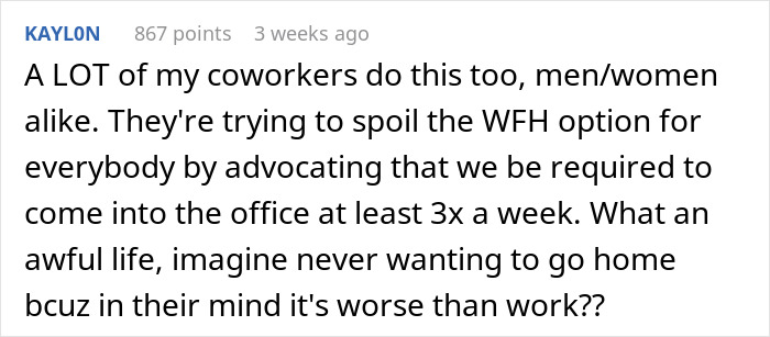 Man Is Surprised That His Co-Workers Constantly Come To Work Early, Shames Them About It After Realizing Why Man Is Surprised That His Co-Workers Constantly Come To Work Early, Shames Them About It After Realizing Why