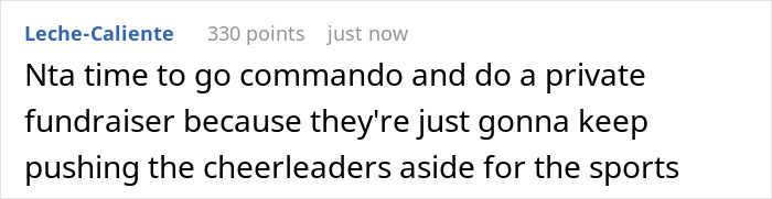 Dad Of A Cheerleader Agrees To Let School Use His Property For Their Fundraising Event, Takes His Promise Back When The Focus Shifts To The Football Team Dad Of A Cheerleader Agrees To Let School Use His Property For Their Fundraising Event, Takes His Promise Back When The Focus Shifts To The Football Team