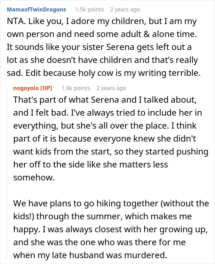 Family Tells Woman That &ldquo;It&rsquo;s Time To &lsquo;Grow Up&rsquo; And Accept That It&rsquo;ll Never Just Be The Sisters Again&rdquo; After She Refuses To Come Over For Easter