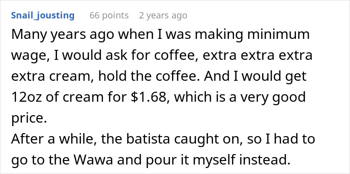 "Did I Stutter?": Rude Biker Orders A Special Drink Without Listening To The Barista, Regrets Ever Getting It "Did I Stutter?": Rude Biker Orders A Special Drink Without Listening To The Barista, Regrets Ever Getting It