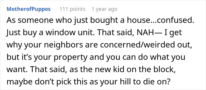 &ldquo;[Am I The Jerk] For Refusing To Sleep Inside My House To Make My Neighbor Less Uncomfortable?&rdquo;