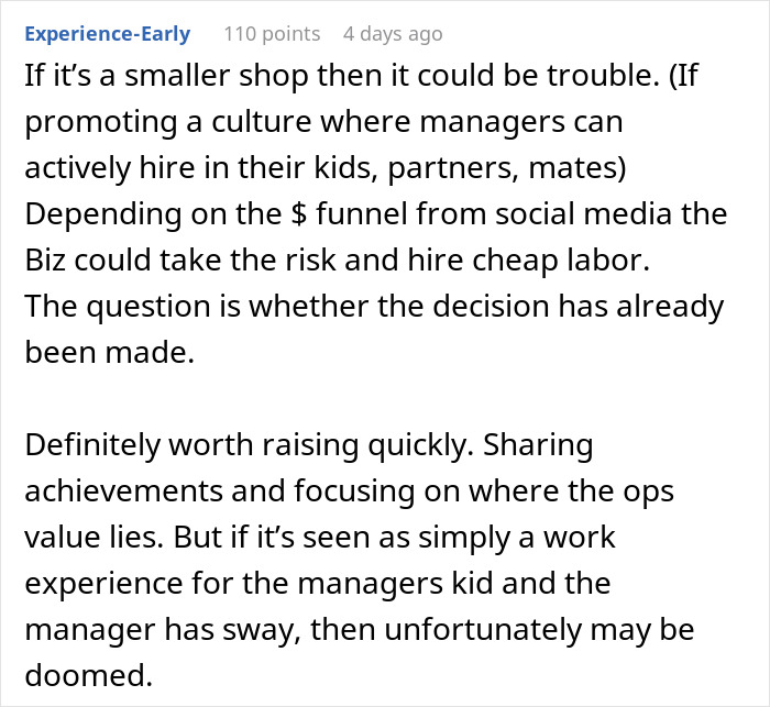 Efficient Employee Asks For A Raise, New Manager Threatens To Replace Them With His Teen Daughter At A Cheaper Rate Efficient Employee Asks For A Raise, New Manager Threatens To Replace Them With His Teen Daughter At A Cheaper Rate