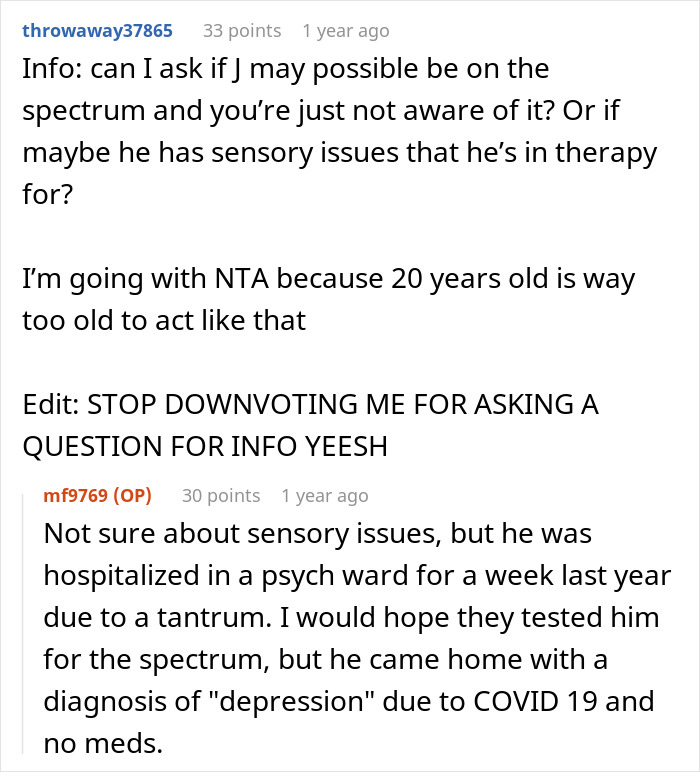 Guy Bans His 20 Y.O. Picky Eater BIL From His Home After He Lost His Temper Over Not Being Able To Order Pizza Hut