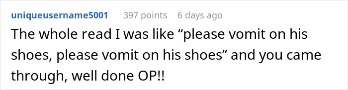 "Not The Shoes, They Cost Me $300!": Patient&rsquo;s Revenge Story Of Barfing On Doctor For Ignoring Her Medicine Allergies