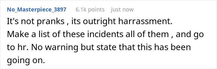 Woman Praised For Standing Up To Obnoxious Office Prankster Making Her &ldquo;Lose Her Sanity&rdquo; With All The Pranking