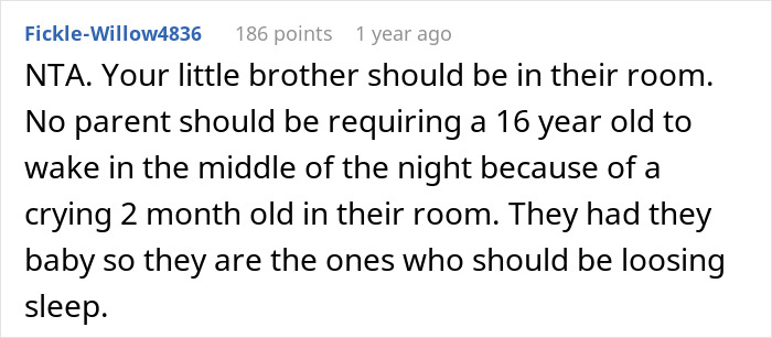 Parents Put 2-Month-Old Baby In Teen Brother's Room Because Dad Can't Sleep, He Finally Loses It