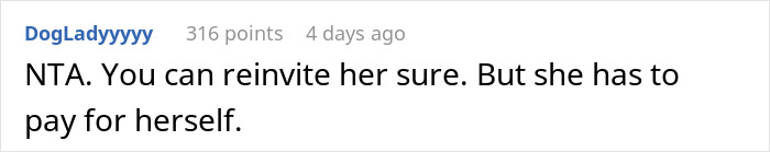 &ldquo;AITA For Not Reinviting My Sister And Her Family To My Wedding After We Changed It?&rdquo;