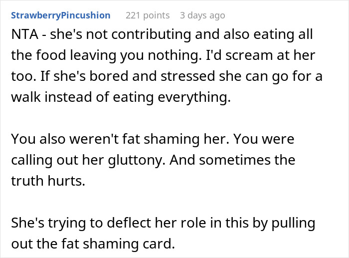"She'll Leave Me With Plain Crackers": Guy Has To Go Hungry Because His Unemployed GF Eats Everything, He Finally Snaps "She'll Leave Me With Plain Crackers": Guy Has To Go Hungry Because His Unemployed GF Eats Everything, He Finally Snaps
