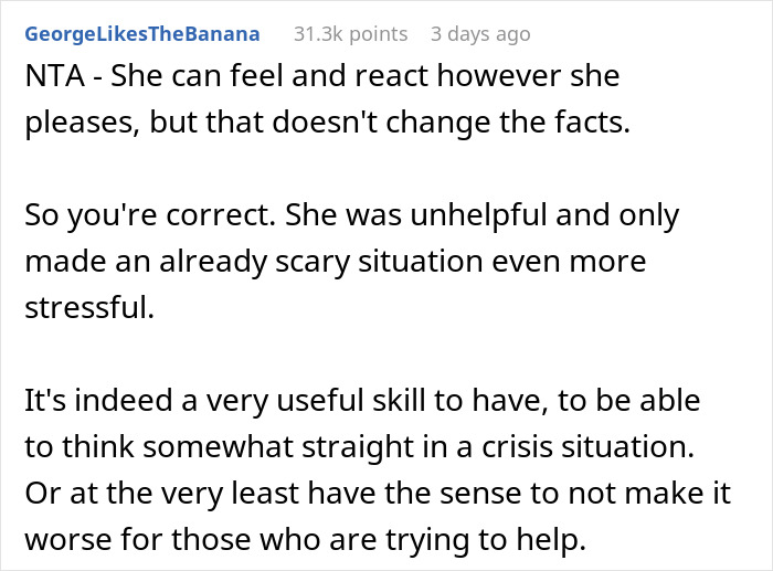 "She Has The Survival Instinct Of A Panda Raised In Captivity": Guy Reprimands Fianc&eacute;e After She Panics In A Dangerous Situation