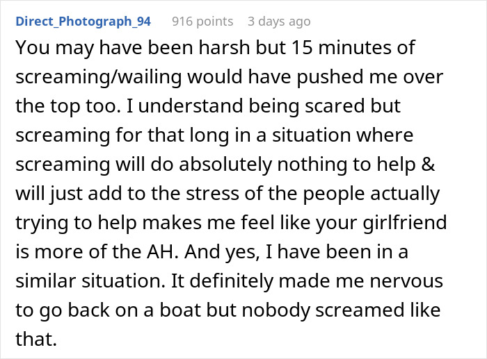 "She Has The Survival Instinct Of A Panda Raised In Captivity": Guy Reprimands Fianc&eacute;e After She Panics In A Dangerous Situation