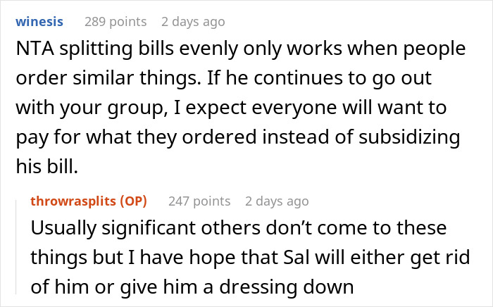 Woman Gets Yelled At By A New Guy At Dinner With Friends For Not Splitting The Check Evenly Like Everyone Else