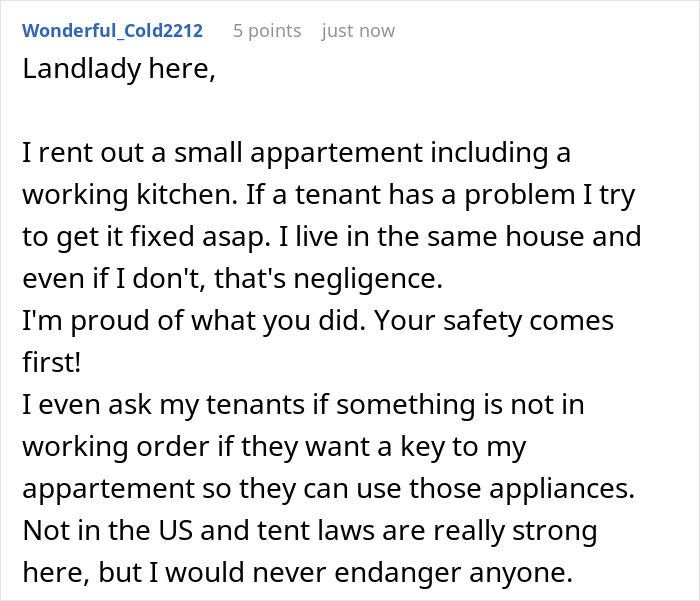 Landlord Won’t Listen To Tenant And Fix Stove For $500, Pays $10K Instead Landlord Won’t Listen To Tenant And Fix Stove For $500, Pays $10K Instead