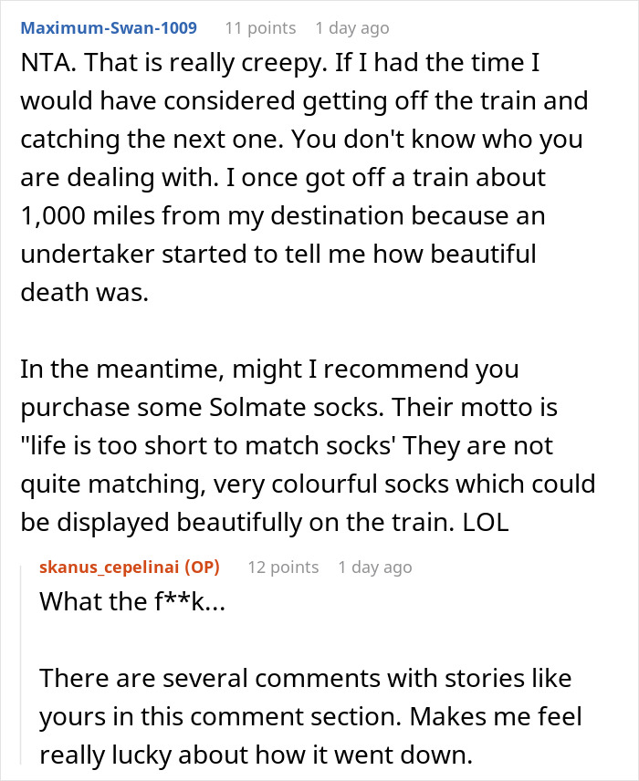 Woman On An Almost Empty Train Gets Labeled A Jerk By A Man For Refusing To Move Her Stuff So He Could Sit Next To Her For The Second Time
