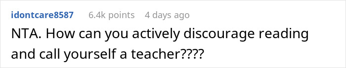 Father Supports His Daughter After The Teacher Took Away Her Book For Reading At Recess, Gets Called A Jerk